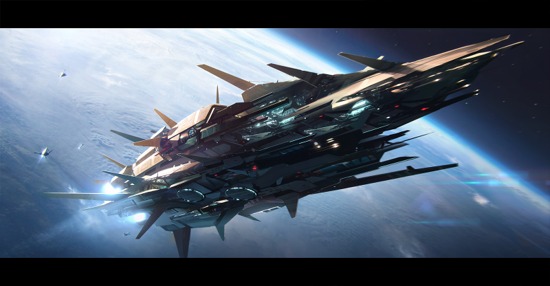 Illustration for article titled Spaceship Concept Art (Gallery 2)